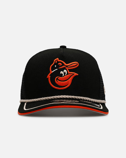New Era Baltimore Orioles 'Spring Injection' 9FIFTY A-Frame Trucker Snapback Black
