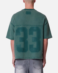 MNML Vintage Raglan Terry Jersey Green