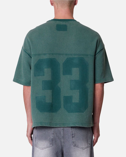 MNML Vintage Raglan Terry Jersey Green