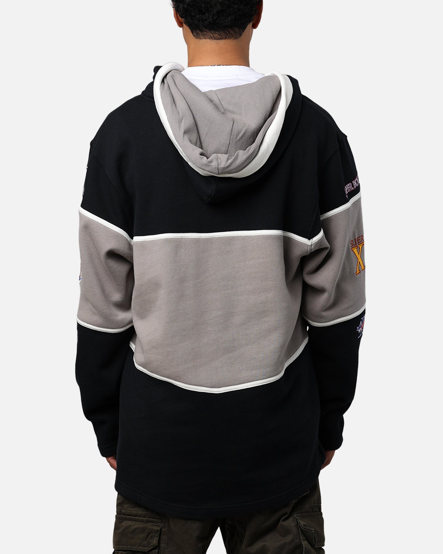 47 Brand Las Vegas Raiders Super Bowl Gridiron Lacer Hoodie Jet