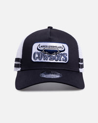 New Era North Queensland Cowboys 'NRL 26 Retro Trucker' 9FORTY A-Frame Snapback Original Team Colours