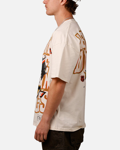 Culture Kings Anaheim Ducks Lets Go Ducks Vintage T-Shirt Off White