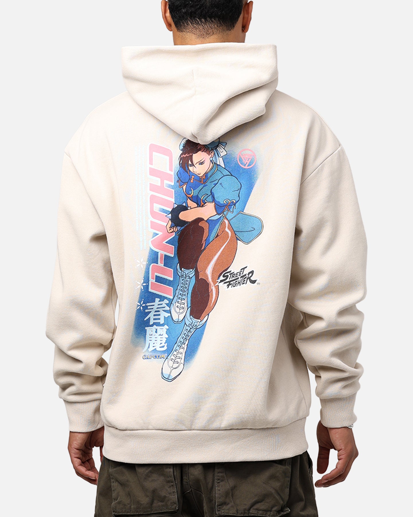Hypland X Street Fighter Chun Li Hoodie Cream | Culture Kings US