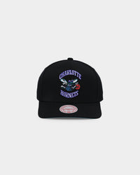 Mitchell & Ness Charlotte Hornets 'Wool Blend' Snapback Black