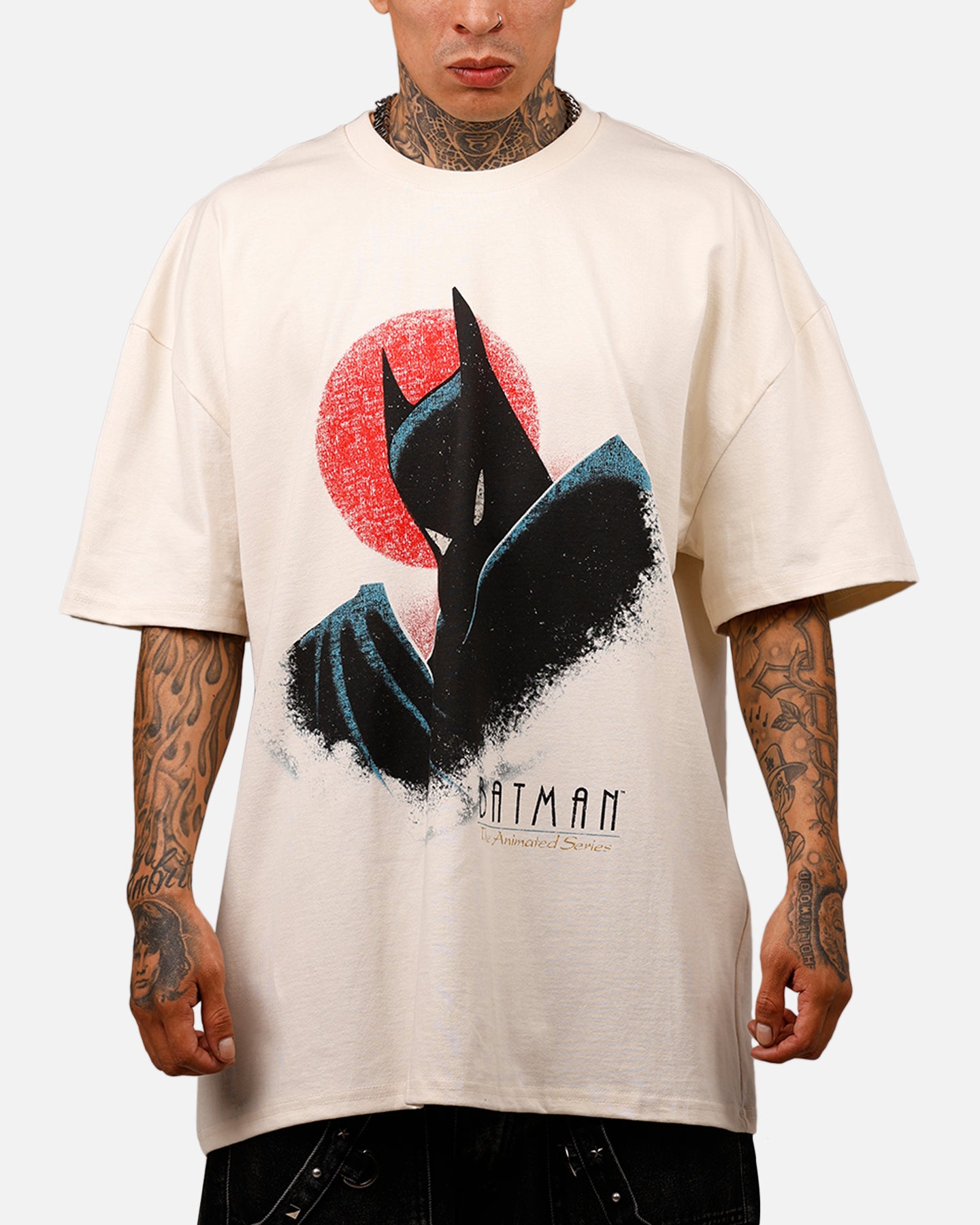 73Studio X DC 97' Batman Heavyweight T-Shirt Off White | Culture