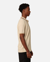 Fred Perry Twin Tipped Polo Shirt Oatmeal