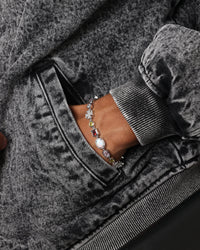 Saint Morta Candy Ice Bracelet Iced White Gold