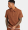 XXIII Danny Knit Polo Shirt Brown