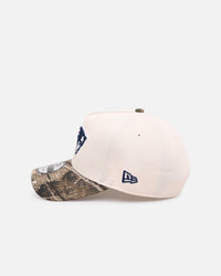 New Era New England Patriots 'Realtree Visor' 9FORTY A-Frame Snapback Cream/Camo