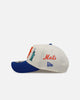 New Era New York Mets 'Chrome City Icons' 9FORTY A-Frame Snapback Chrome/Official Team Color