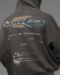 Loiter Speedform Hoodie Washed Charcoal