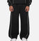 New Era Wide Leg Trackpants Black
