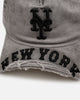 New Era New York Mets 'Cutoff Visor' 9FORTY Snapback Washed Black