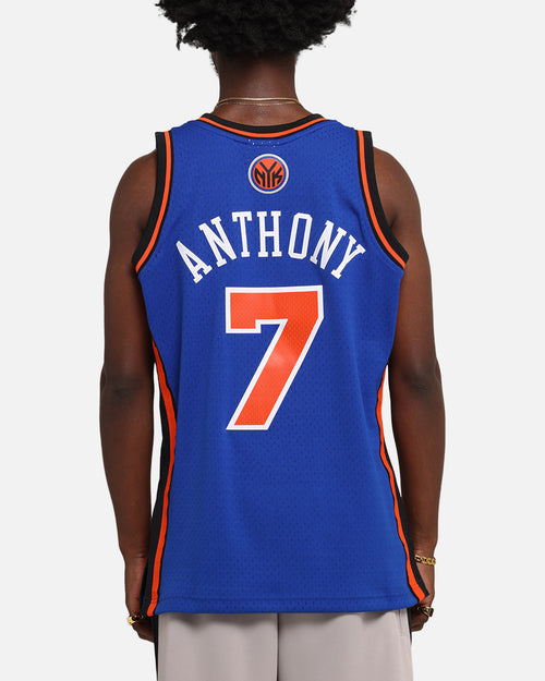 Mitchell & Ness New York Knicks Carmelo Anthony 2010 Dark Jersey Royal