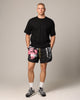 Loiter Rodeo Walk Shorts Black