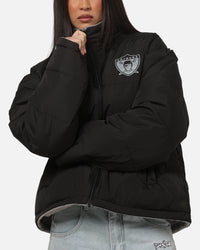 Mitchell & Ness Las Vegas Raiders Reversible Puffer Jacket Black
