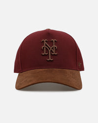 47 Brand New York Mets 'Cherry Pie' Offside DT Snapback Dark Maroon