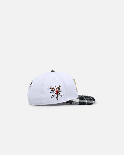 Pro Standard Vegas Golden Knights Pro Prep Plaid Snapback Black