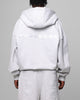 Loiter Blood Born Zip Hoodie Grey Marle