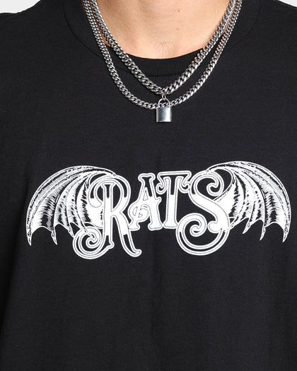 Rats Get Fat Divide And Conquer T-Shirt Black