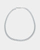 Saint Morta 7mm Cuban Chain White Gold