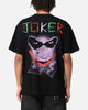 American Thrift X DC Batman The Joker Scars Heavy T-Shirt Black