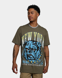 Goat Crew The World Is Yours T-Shirt Green