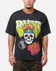 Diet Starts Monday World On Fire T-Shirt Washed Black
