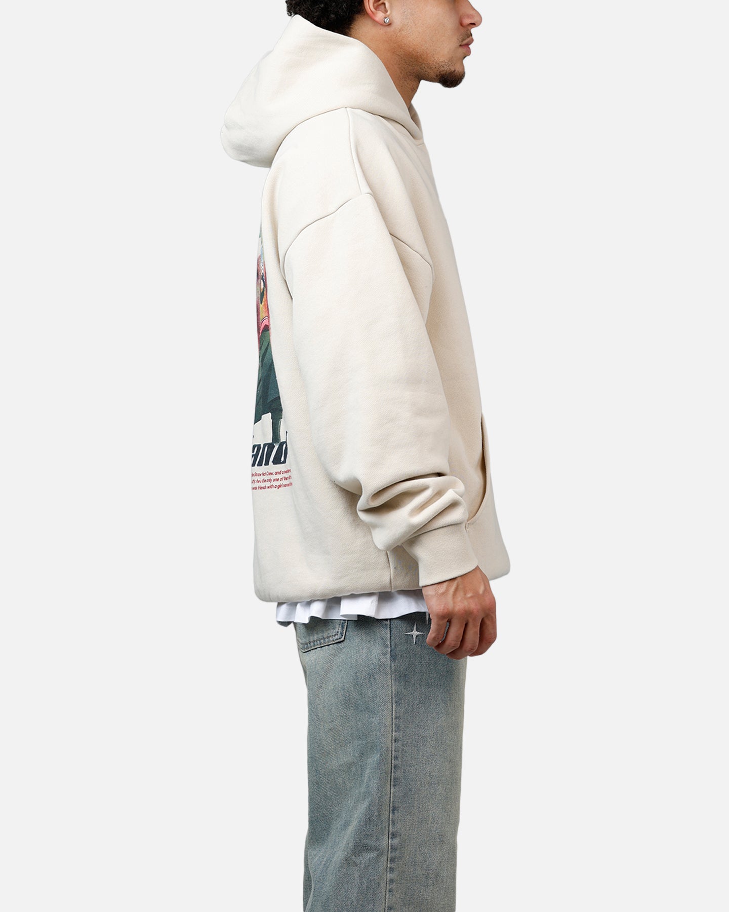 Hypland X One Piece Zoro Flame Hoodie Cream | Culture Kings US Hypland X One Piece Zoro Flame Hoodie Cream | Culture Kings US