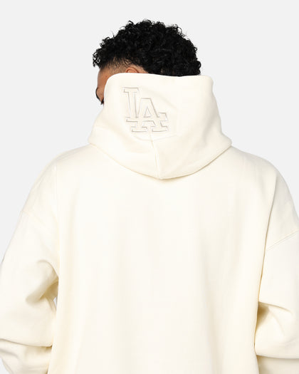 Pro Standard Los Angeles Dodgers Drop Shoulder Hoodie Eggshell