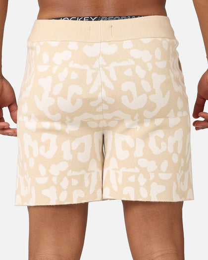 XXIII Puzzle Knit Shorts Beige/Off White