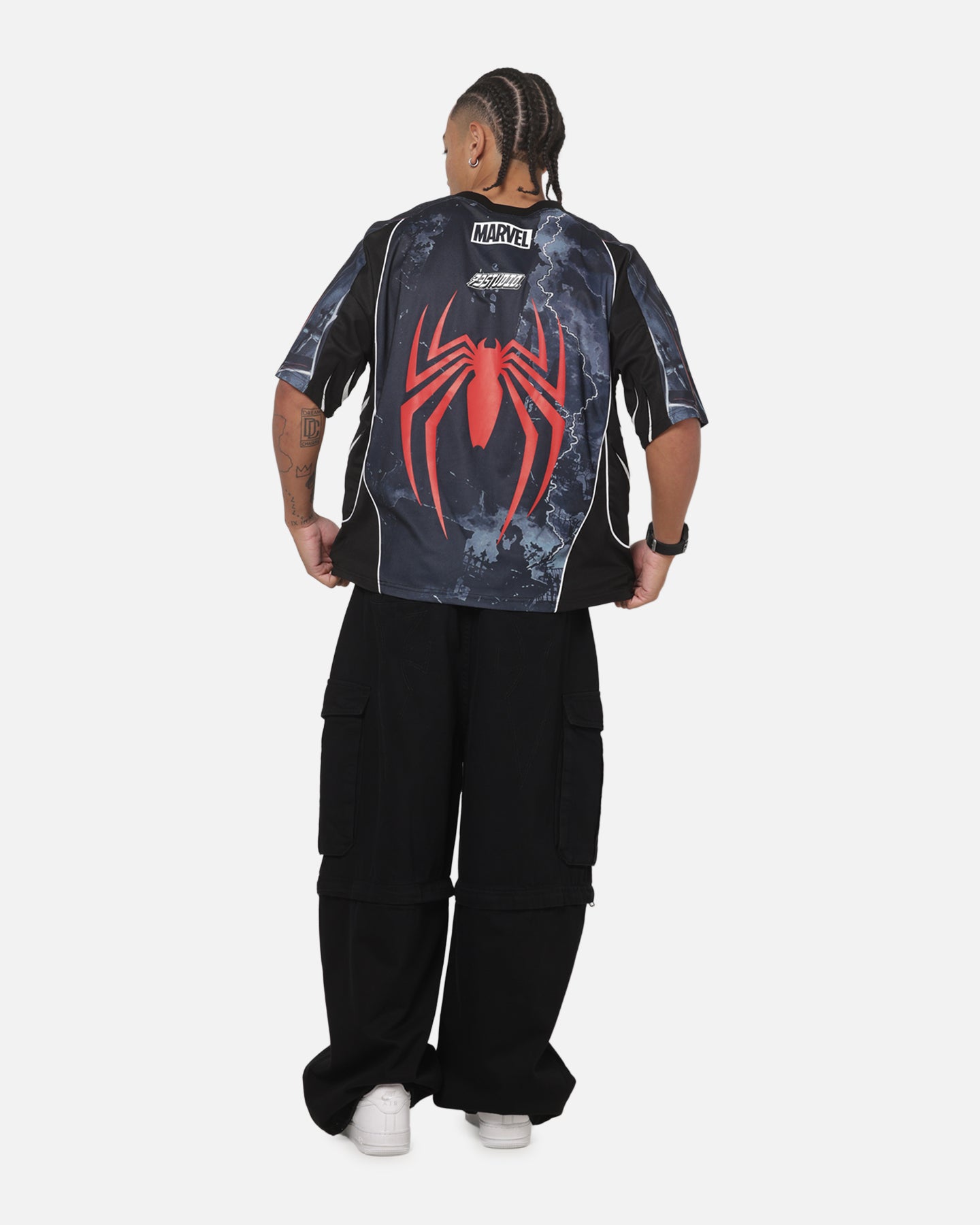 73Studio Marvel Spider-Man Superior Jersey Black | Culture Kings US
