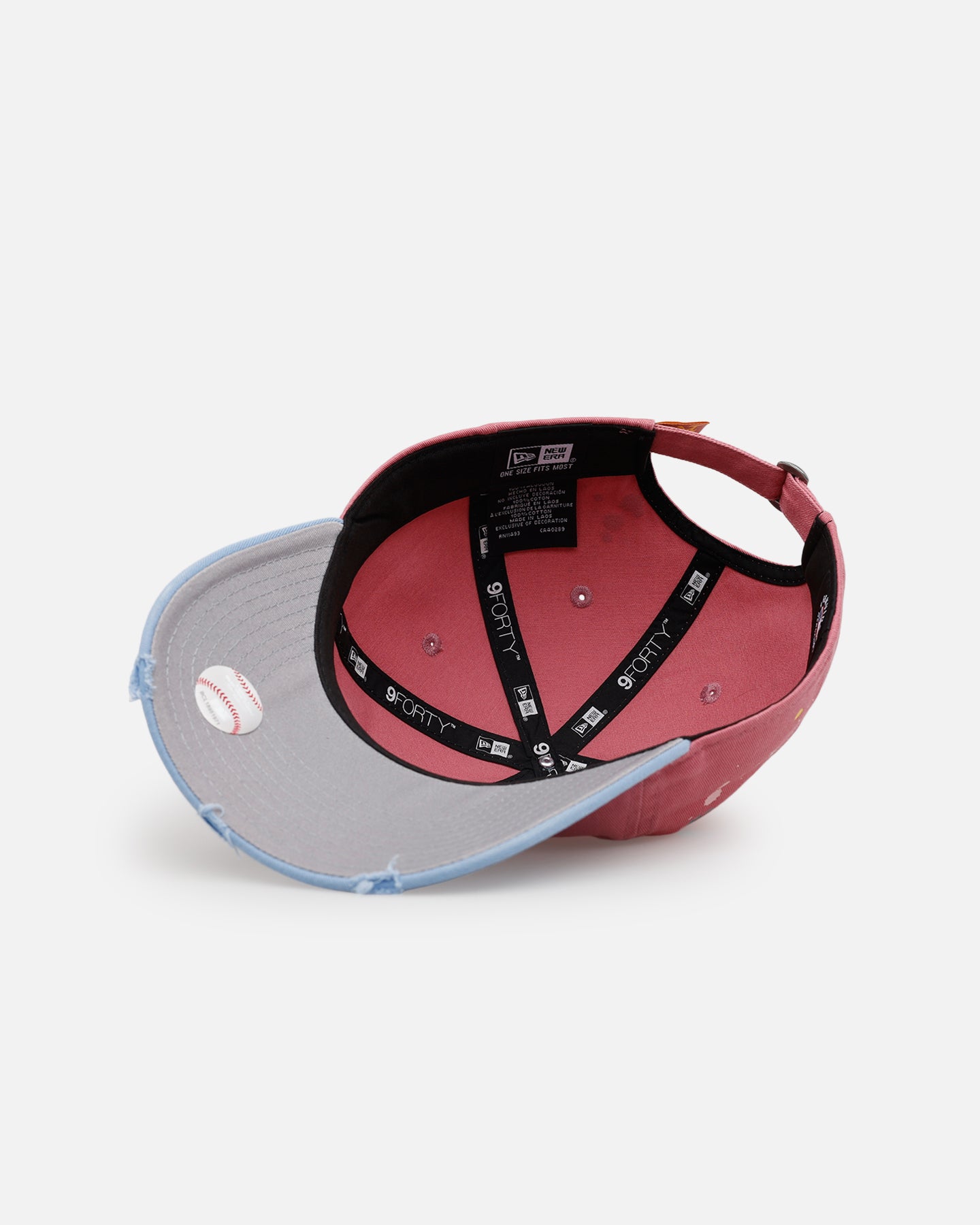 New Era Oakland Athletics 'Seasoned' 9FORTY A-Frame Strapback Pink