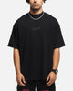 The Anti Order Azero Stencil Mock Neck T-Shirt Black