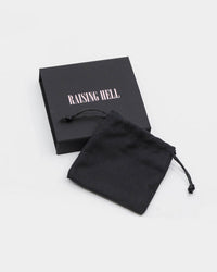 Raising Hell Women's Letter Anklet Gold