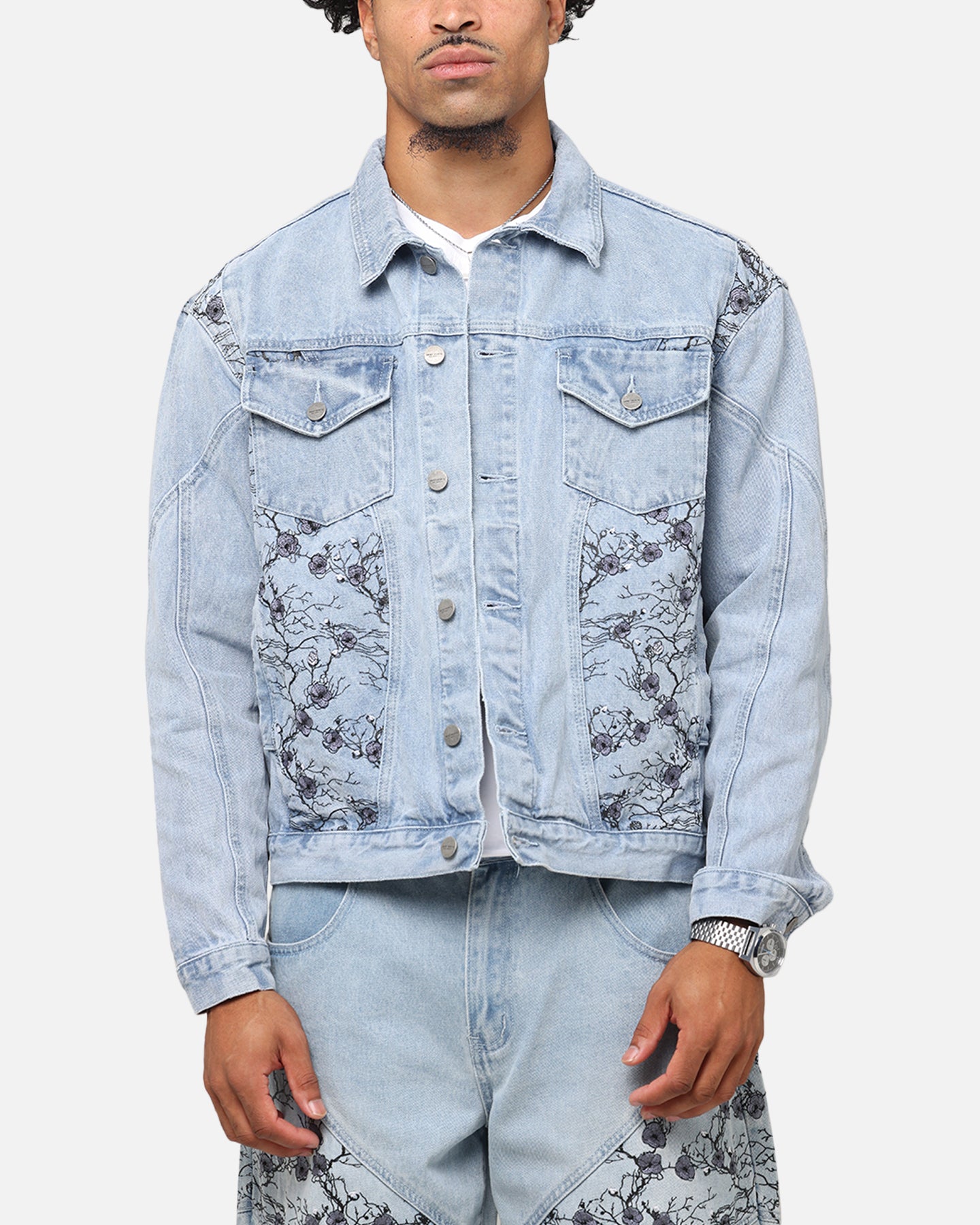 maison marble☆Tulle Denim Jacket Resale] Tulle Denim Jacket