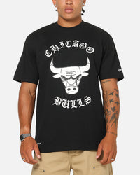 New Era Chicago Bulls Gothic Oversized T-Shirt Black