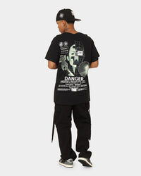 Rats Get Fat Danger T-Shirt Black