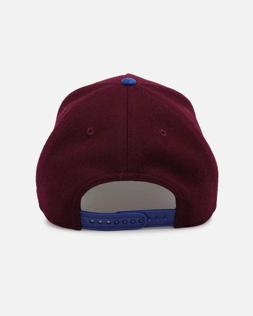 47 Brand Atlanta Braves 'Autumn Tones' Offside Snapback Maroon