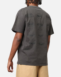 Goat Crew X DC Batman Batman Logos Heavy T-Shirt Black Wash