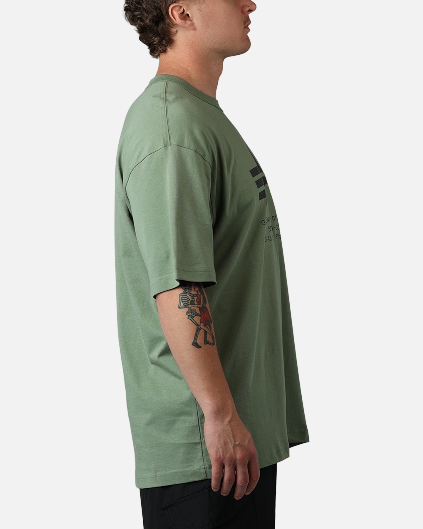Alpha Industries Relaxed Coordinates T-Shirt Moss | Culture Kings US