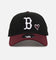 New Era Boston Red Sox 'Burgundy Hearts' 9FORTY A-Frame Snapback Black/Maroon