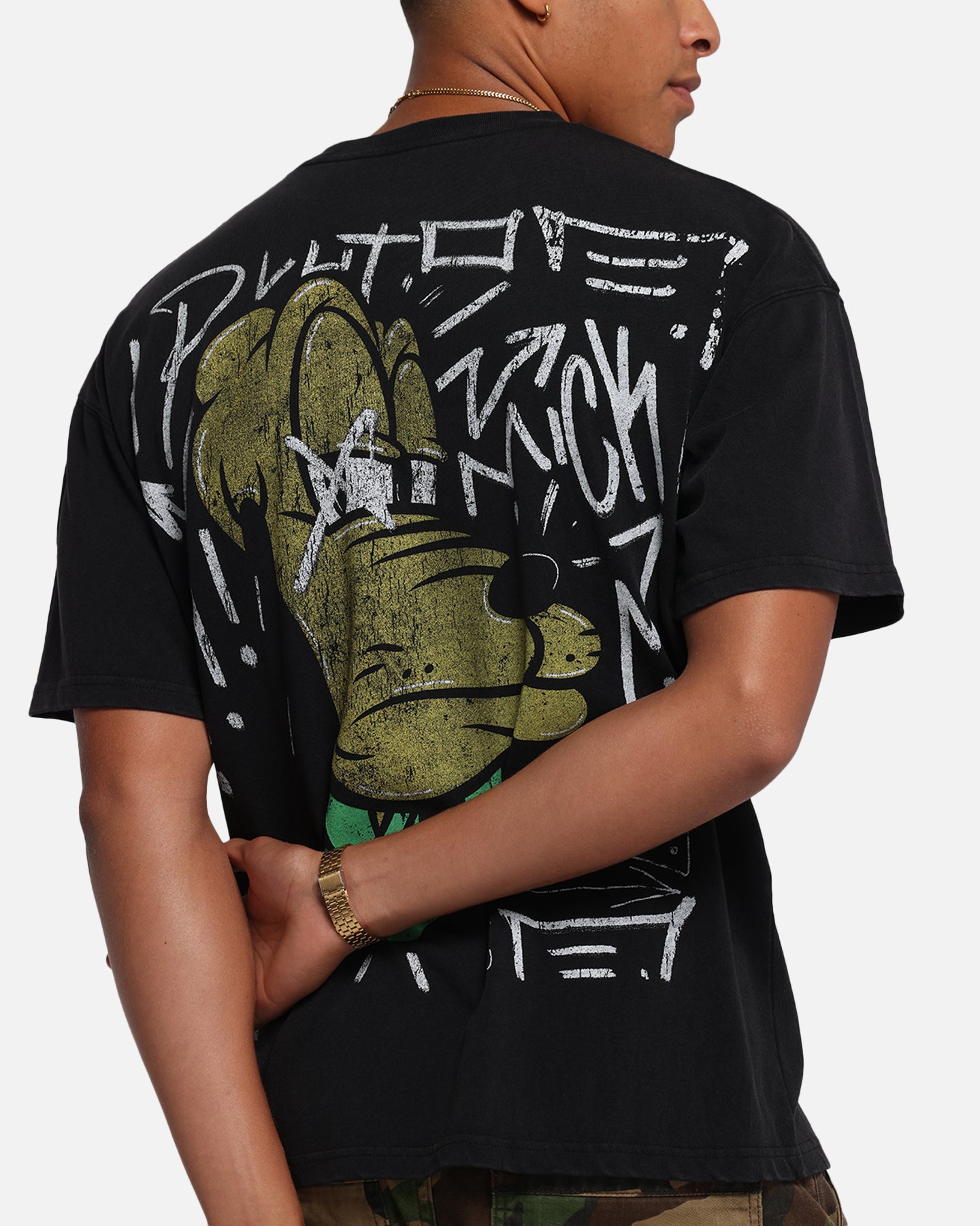 73Studio Disney Pluto T-Shirt Black | Culture Kings US