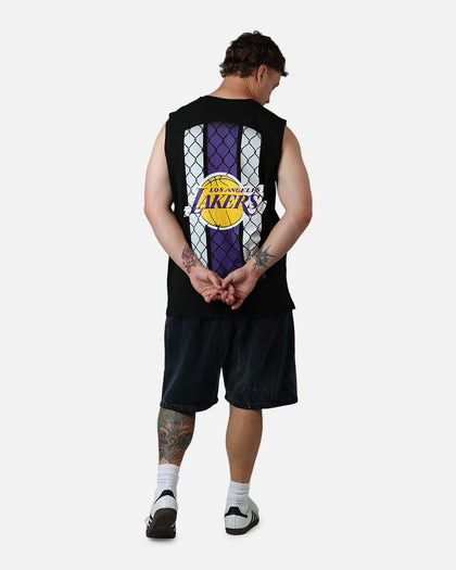 New Era Los Angeles Lakers Muscle T-Shirt Black