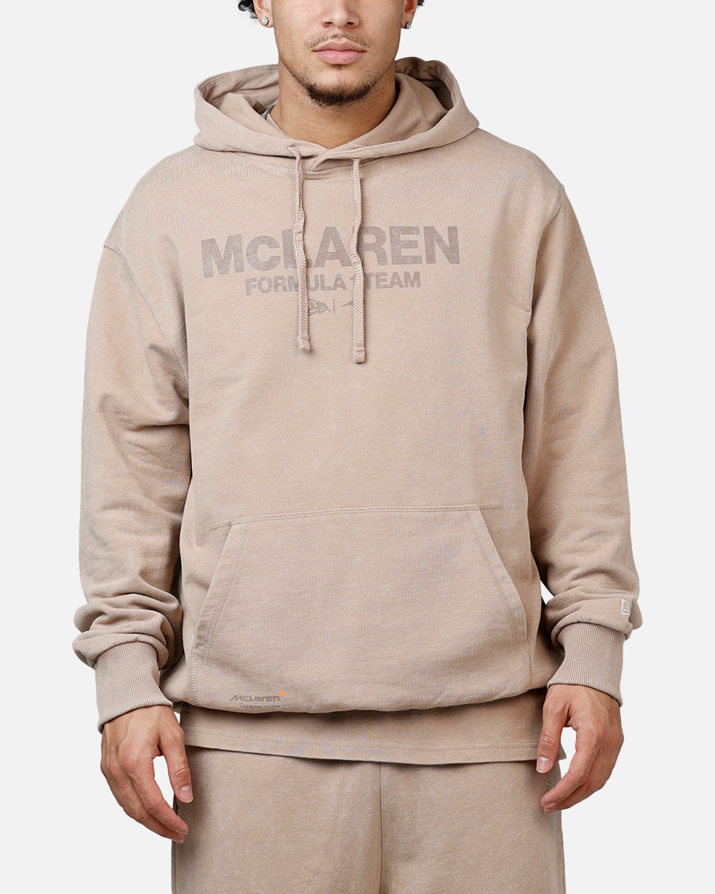 New Era X Mclaren Hoodie Taupe | Culture Kings US