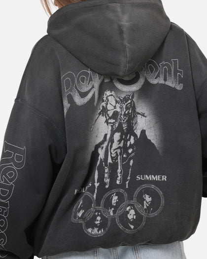 Represent Beach Boys Endless Summer Hoodie Stained Black