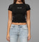 Loiter Women's Opaque Baby T-Shirt Black