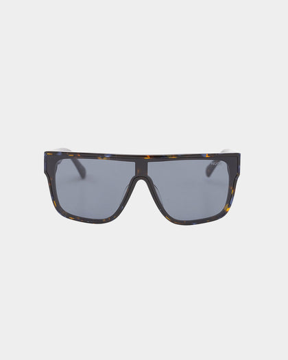 Nuqe Carlo Sunglasses Blue Tort/Gold