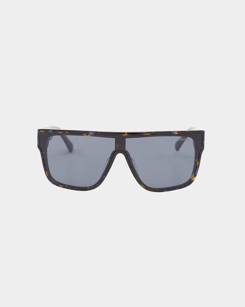 Nuqe Carlo Sunglasses Blue Tort/Gold