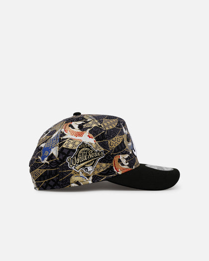 New Era Atlanta Braves 'Koi' 9FORTY A-Frame Snapback Black/Multi-Colored